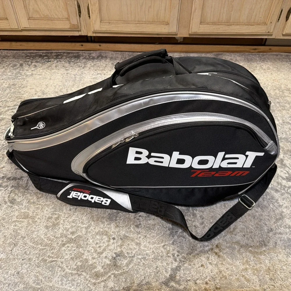 Babolat Team 12 Racket Racquet Tennis Bag Backpack Multiple Multi Huge Big